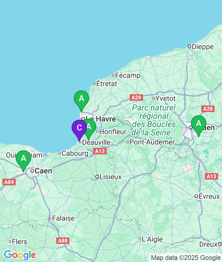 Deauville Available Airport Options